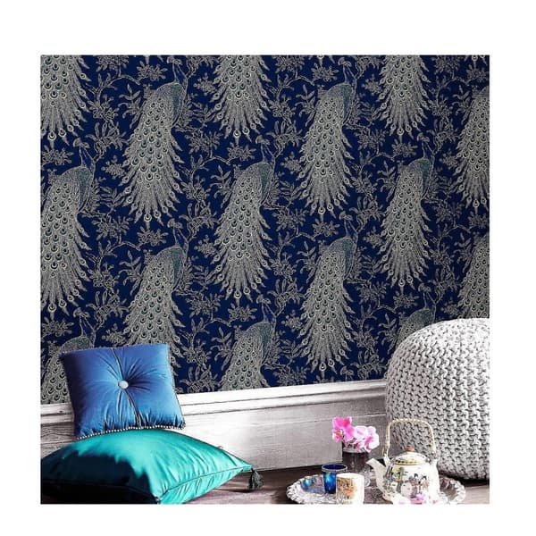 Rasch Portfolio Peacock Wallpaper | CDON