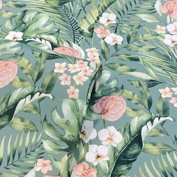 Arthouse Floral Wallpaper Sea Breeze 10m x 53cm