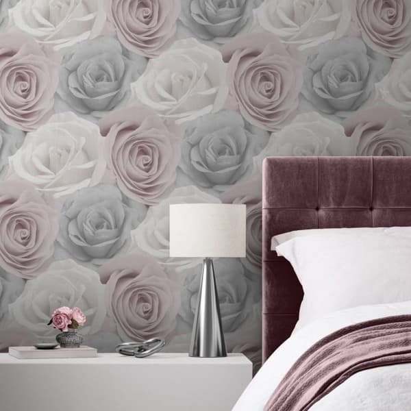 World of Wallpaper Melany Roses tapet