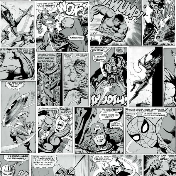 Marvel Comic Strip Wallpaper