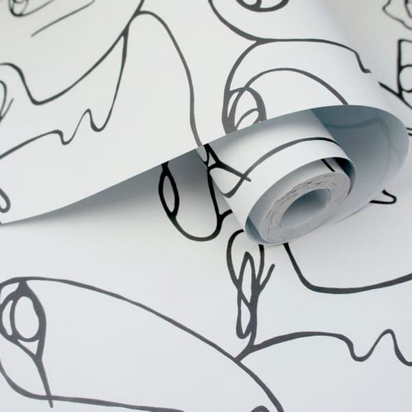 Holden Décor Abstract Faces Wallpaper