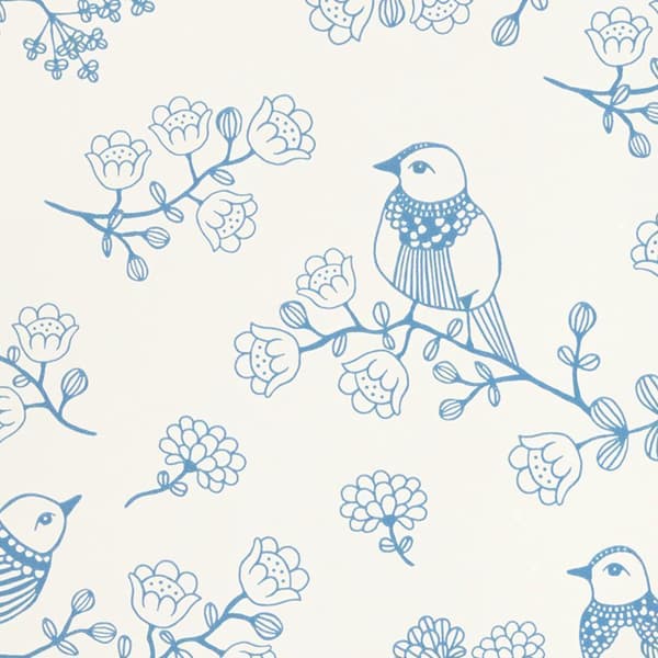 SUGAR TREE LOVELY BLUE Non woven / Easy up-tapet