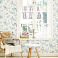 Miniatyrbild 1 av 6: SUGAR TREE LOVELY BLUE Non woven / Easy up-tapet