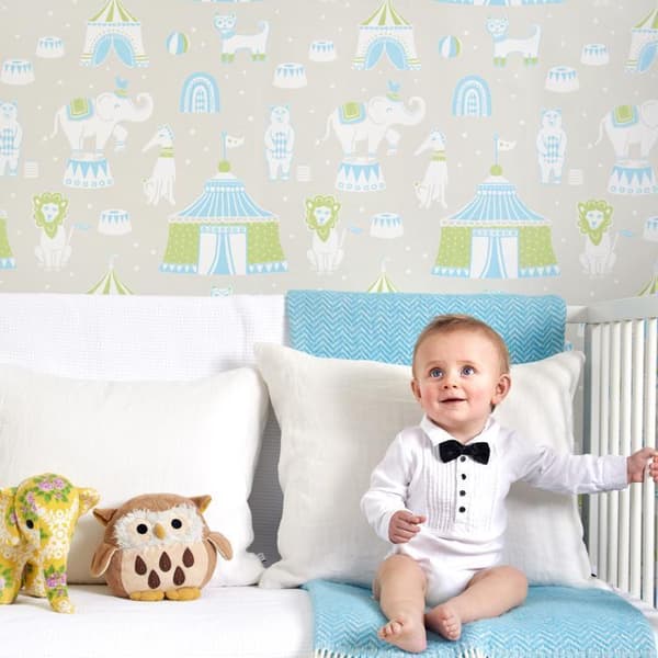 CIRKUS SAND Non woven / Easy up-tapet