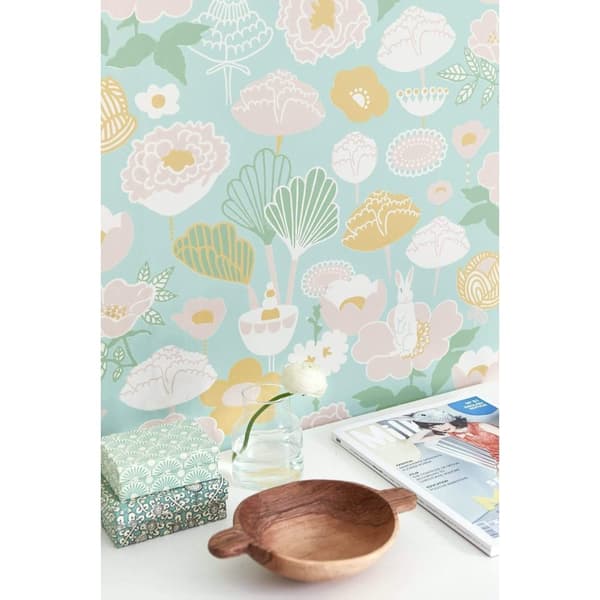 LITTLE LIGHT TURKOS Non woven / Easy up-tapet