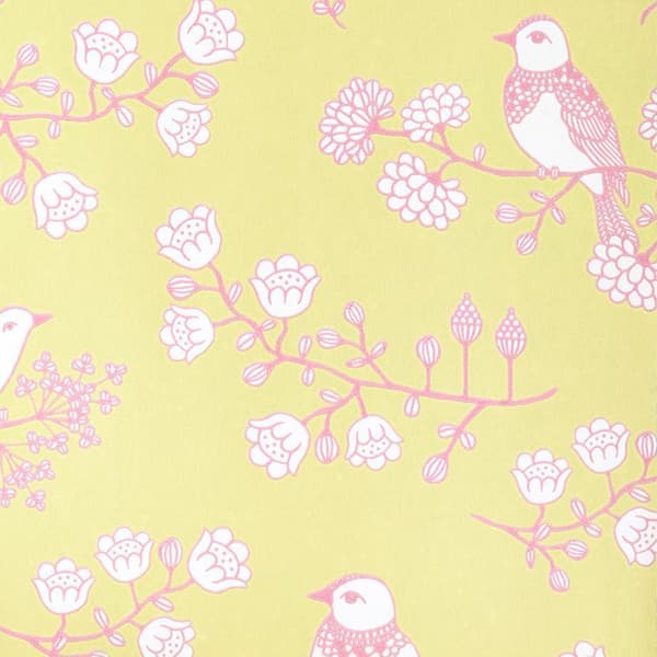 SUGAR TREE GUL Non woven / Easy up-tapet