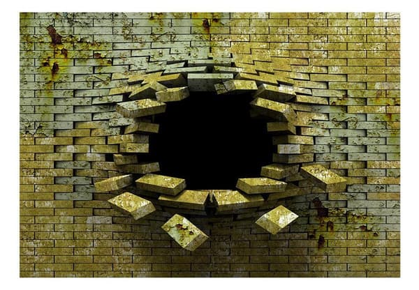 Självhäftande Fototapet - Spellbound bricks