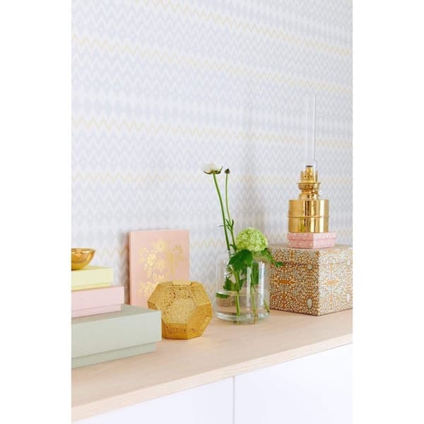 TOMOKO GRÅ Non woven / Easy up-tapet