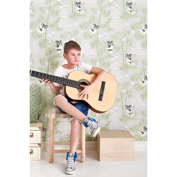 BAMBU GRÅ Non woven / Easy up-tapet