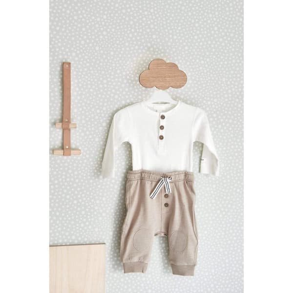 DOTS GRÅ Non woven / Easy up-tapet