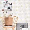 Miniatyrbild 1 av 4: KATINKA ROSA GUL Non woven / Easy up-tapet