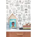 Miniatyrbild 5 av 6: SMALL TOWN SOFT BLACK Non woven / Easy up-tapet