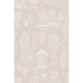 Miniatyrbild 3 av 4: SMALL TOWN DUSTY PINK Non woven / Easy up-tapet