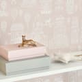 Miniatyrbild 1 av 4: SMALL TOWN DUSTY PINK Non woven / Easy up-tapet