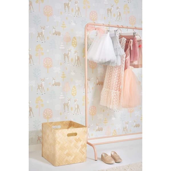 GOLDEN WOODS SOFT GREY Non woven / Easy up-tapet
