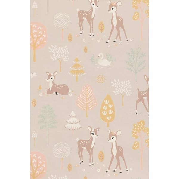 GOLDEN WOODS DUSTY LILAC Non woven / Easy up-tapet