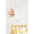 Miniatyrbild 8 av 8: MY FARM SOFT GREY Non woven / Easy up-tapet