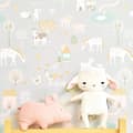 Miniatyrbild 1 av 8: MY FARM SOFT GREY Non woven / Easy up-tapet