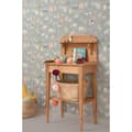 Miniatyrbild 4 av 6: MY FARM STONE BLUE Non woven / Easy up-tapet