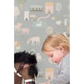 Miniatyrbild 6 av 6: MY FARM STONE BLUE Non woven / Easy up-tapet