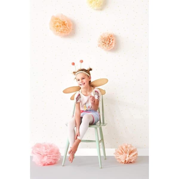 STARDUST SHIMMERING WHITE Non woven / Easy up-tapet