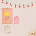 Miniatyrbild 1 av 9: STARDUST LOVELY PASTEL PINK Non woven / Easy up-tapet