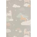 Miniatyrbild 2 av 6: RAINBOW TREASURES MUD GREY Non woven / Easy up-tapet