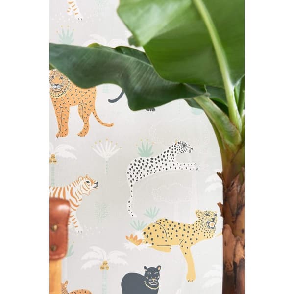 BLACK PANTHER LIGHT GREY Non woven / Easy up-tapet