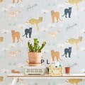 Miniatyrbild 1 av 7: BLACK PANTHER LIGHT GREY Non woven / Easy up-tapet