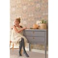 Miniatyrbild 2 av 7: JUNE MINDFUL GREY Non woven / Easy up-tapet