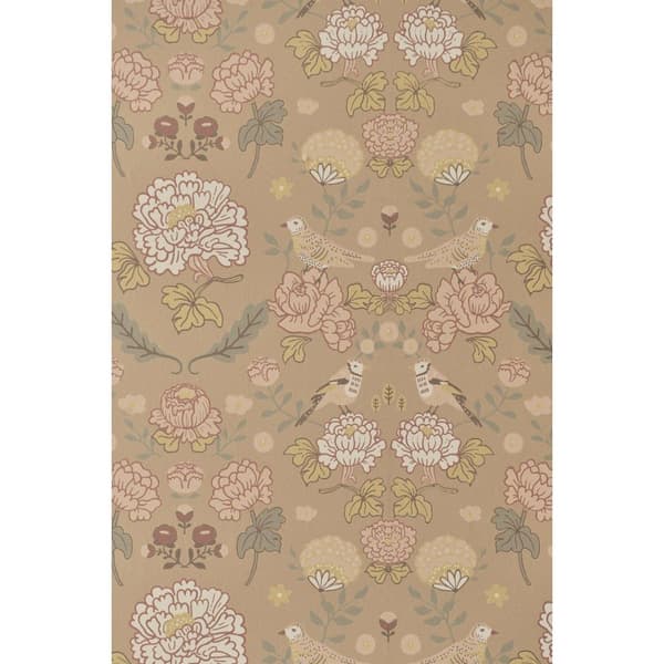 JUNE HONEY BEIGE Non woven / Easy up-tapet
