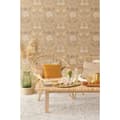 Miniatyrbild 2 av 7: JUNE HONEY BEIGE Non woven / Easy up-tapet