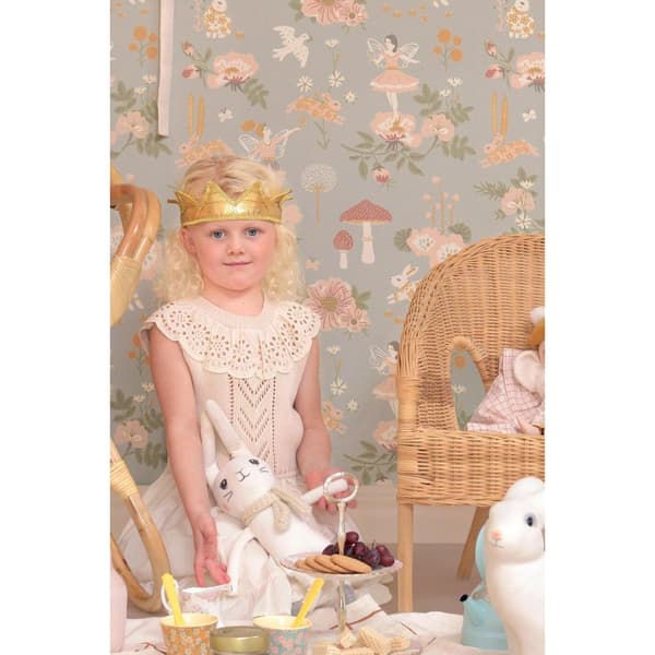 OLD GARDEN GENTLE BLUEGREY Non woven / Easy up-tapet