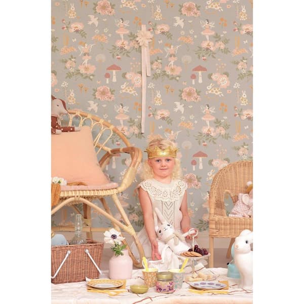 OLD GARDEN GENTLE BLUEGREY Non woven / Easy up-tapet
