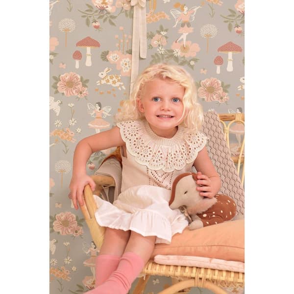 OLD GARDEN GENTLE BLUEGREY Non woven / Easy up-tapet