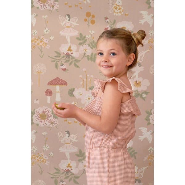 OLD GARDEN DUSTY ROSE Non woven / Easy up-tapet