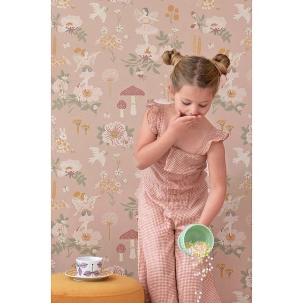 OLD GARDEN DUSTY ROSE Non woven / Easy up-tapet