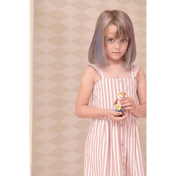 COPENHAGEN BEIGE PINK Non woven / Easy up-tapet