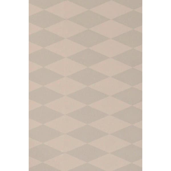 COPENHAGEN BEIGE GREEN Non woven / Easy up-tapet