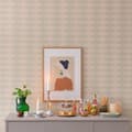 Miniatyrbild 1 av 7: COPENHAGEN BEIGE GREEN Non woven / Easy up-tapet