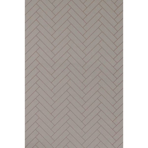 HERRINGBONE GREIGE BLUE Non woven / Easy up-tapet