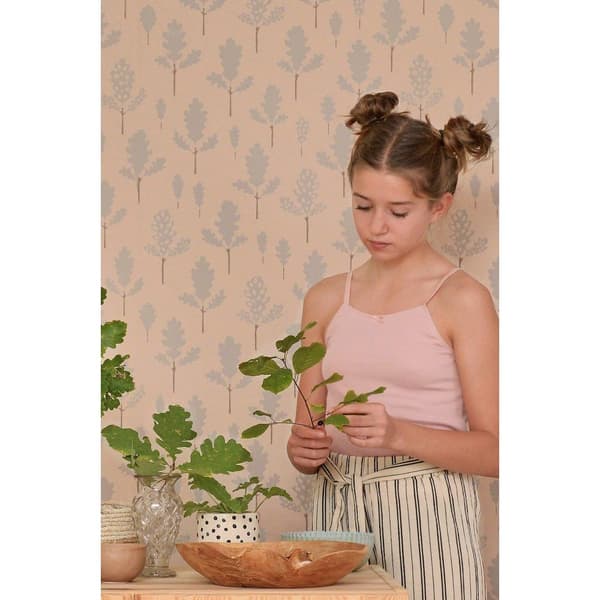 OAK NATURE BEIGE Non woven / Easy up-tapet