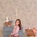 Miniatyrbild 1 av 8: DOLLHOUSE SOFT LILAC Non woven / Easy up-tapet