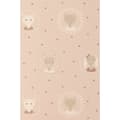 Miniatyrbild 8 av 8: HEARTS DUSTY WARM PINK Non woven / Easy up-tapet