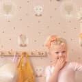 Miniatyrbild 1 av 8: HEARTS DUSTY WARM PINK Non woven / Easy up-tapet