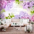 Miniatyrbild 1 av 4: Självhäftande Fototapet - May's lilacs