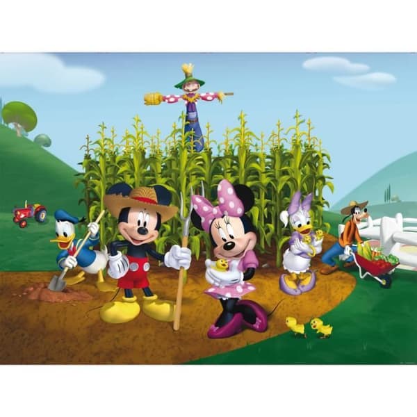 Tapeter - DIM - Musse Disney - Barnmotiv - Non-woven - H 255 x L 360 cm