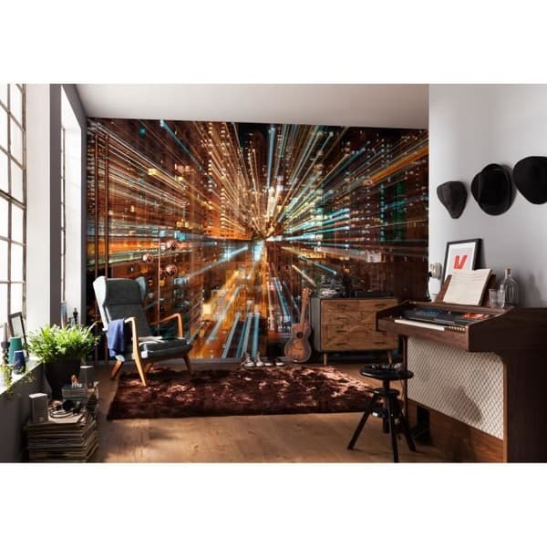 Väggfoto - 368 x 248 cm - non-woven panorama - Fusion