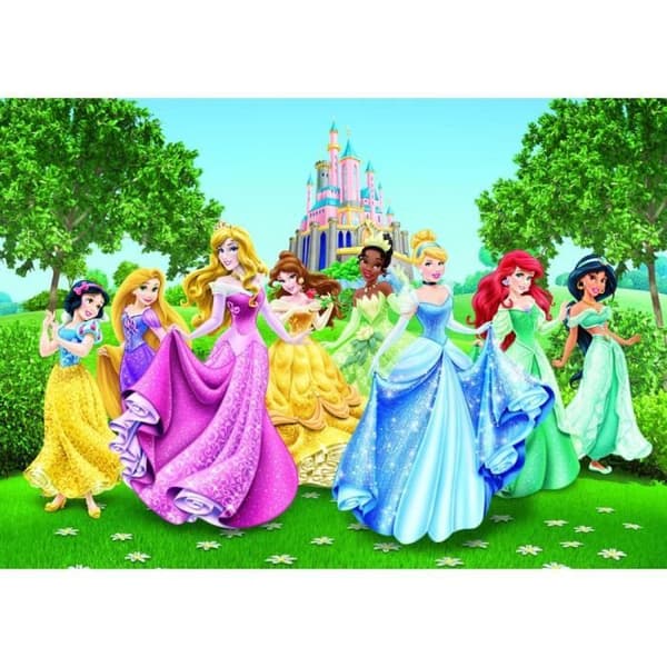 Tapeter - Disney - Princess FTD2207 - H 254 x L 360 cm - Barnmotiv - Inredning