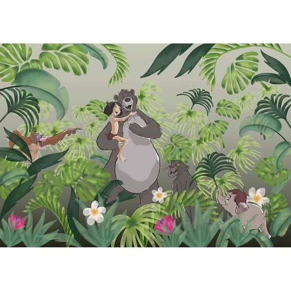 Komar Non-Woven Tapetdesign Welcome To the Jungle 400 x 280 cm Bredd 50 cm - DX8-030